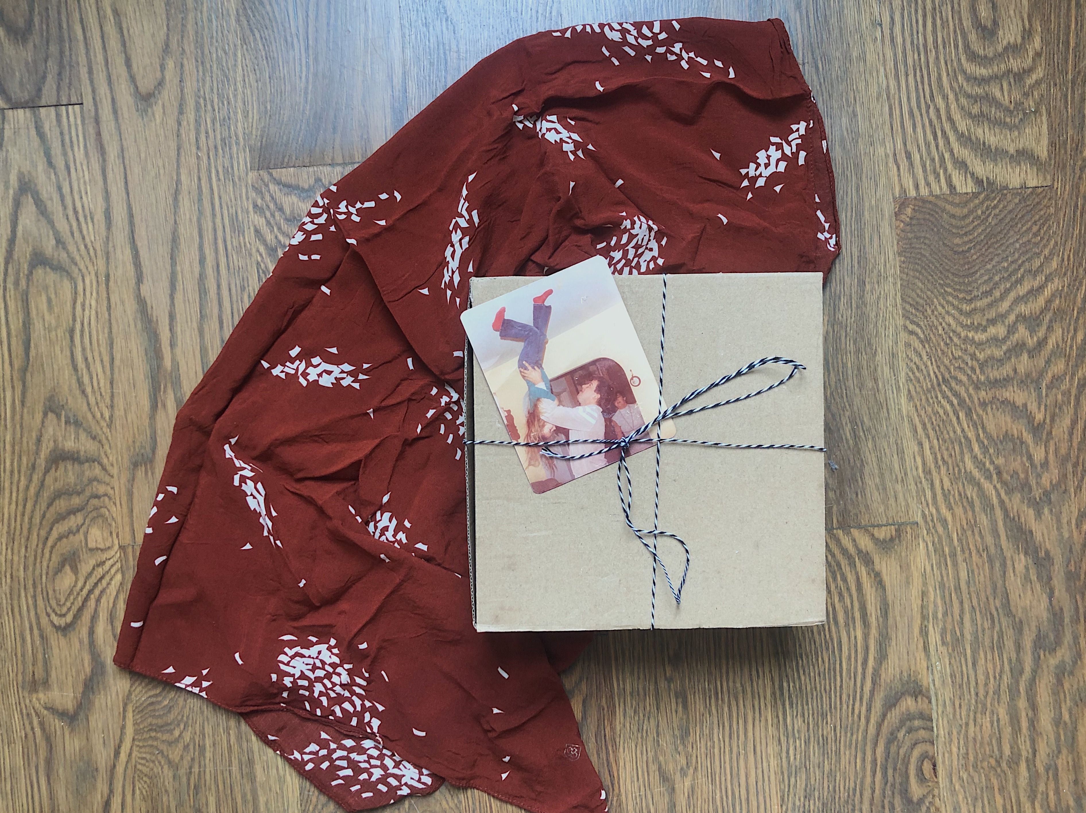 Make a lasting impression with this gift wrapping idea using photo prints
