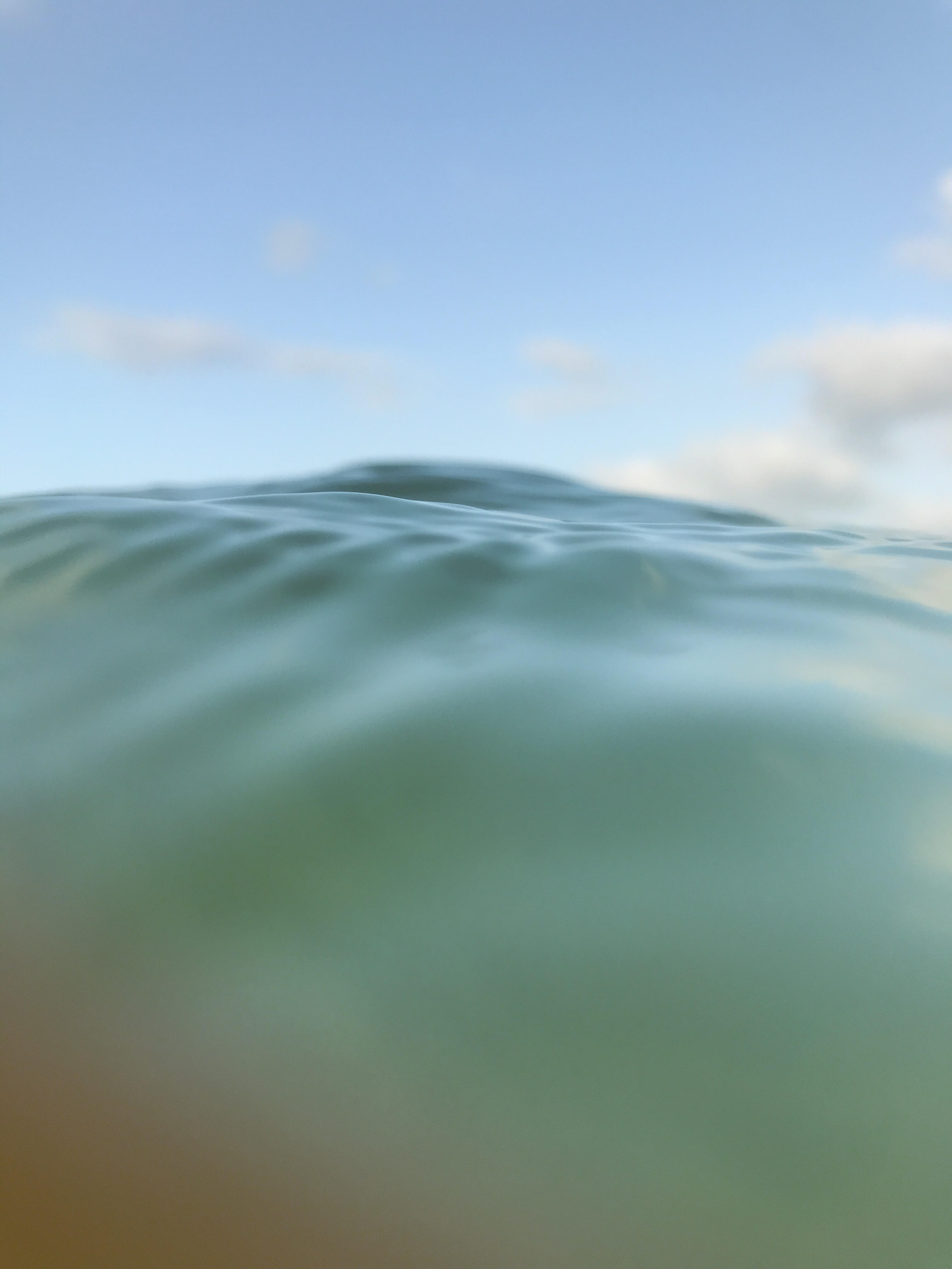 Close up of ocean water
